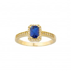 Δαχτυλίδι Σε Κίτρινο Χρυσό 14K Aloro (RI292 - ΖΧ1802)